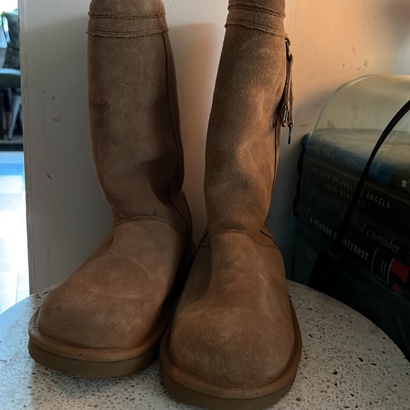 Ugg tan leather boots - Picture 4 of 5